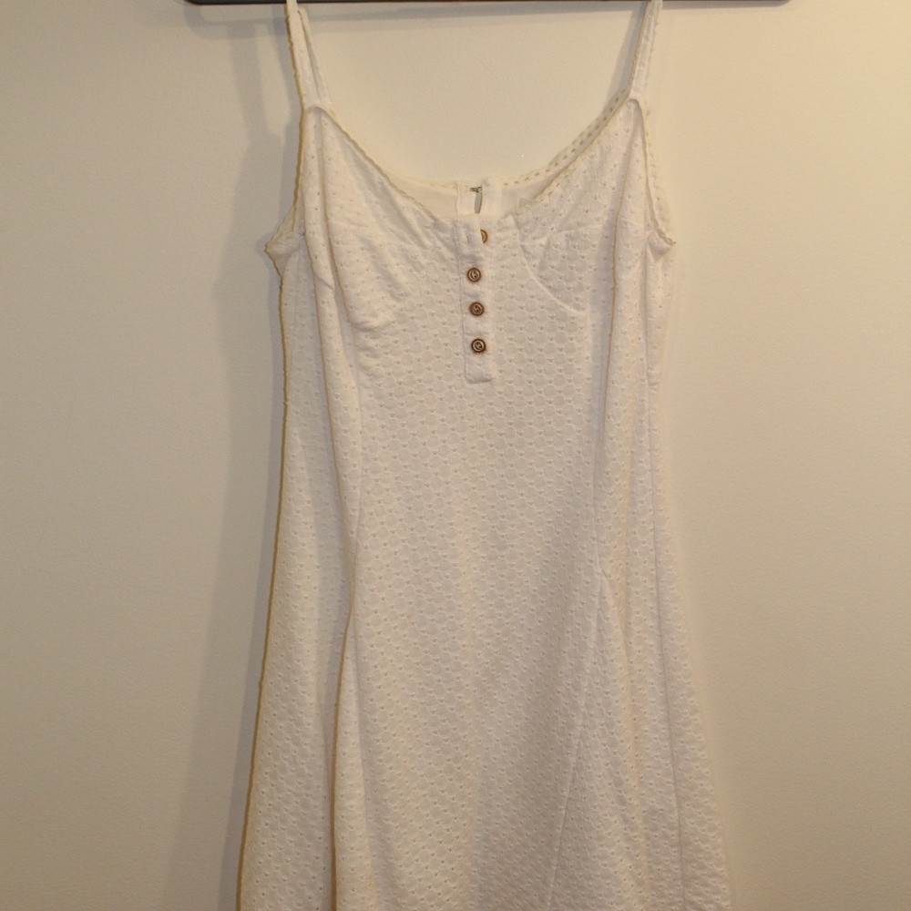 Dolce Vita White Open Back Summer Dress